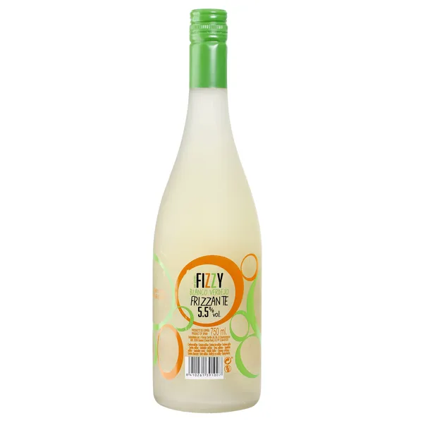 Vino frizzante verde Fizzy botella 75 cl 2