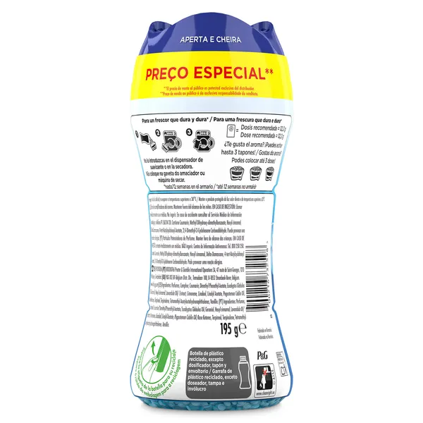 Perlas de perfume frescor de abril Lenor 195 g 3