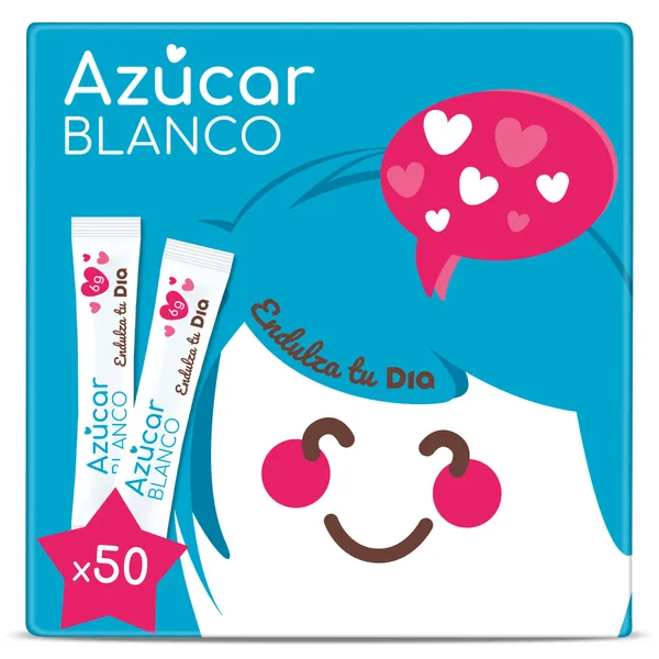 Azúcar blanco en sobres Dia 300 g 3