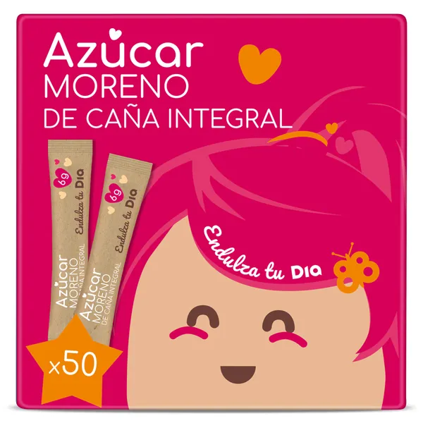 Azúcar moreno en sobres Dia 300 g 3