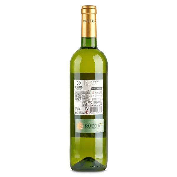 Vino blanco verdejo D.O. Rueda Rioseco botella 75 cl 2