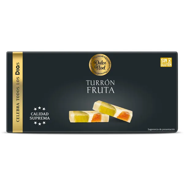 Turrón de fruta Dulce Noel Dia caja 150 g 2