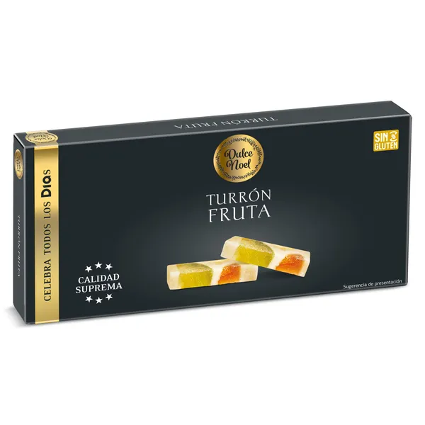 Turrón de fruta Dulce Noel Dia caja 150 g