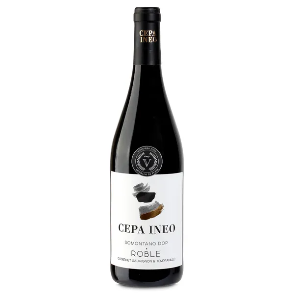 Vino tinto roble D.O. Somontano Cepa ineo 75 cl 2