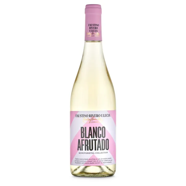 Vino blanco afrutado Faustino Rivero botella 75 cl