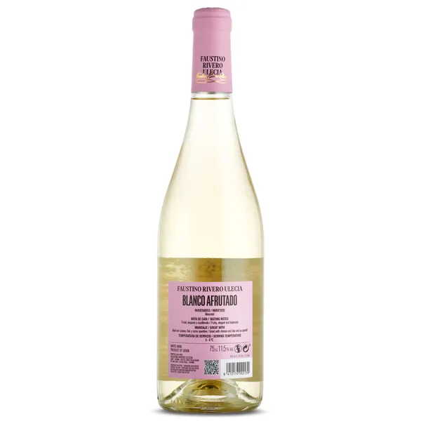 Vino blanco afrutado Faustino Rivero botella 75 cl 2