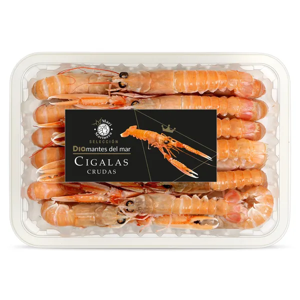 Cigalas crudas Dia Mari Marinera bandeja 500 g 2
