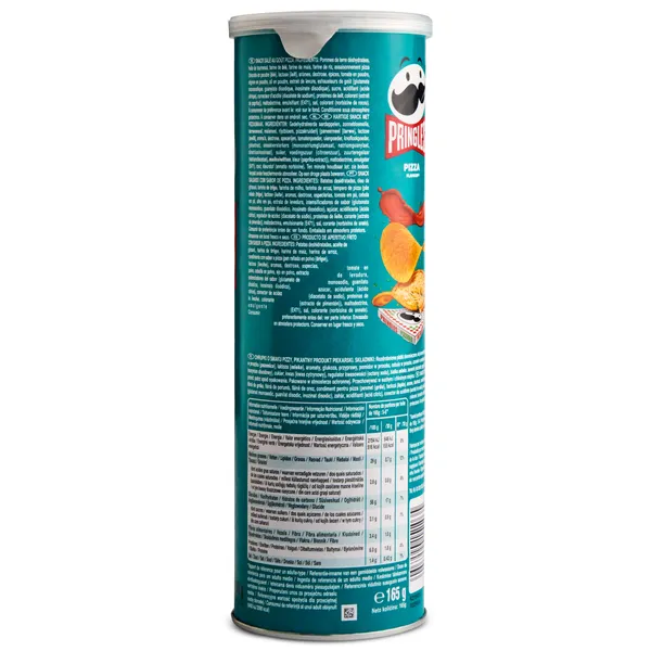 Patatas fritas sabor pizza Pringles bote 165 g 2