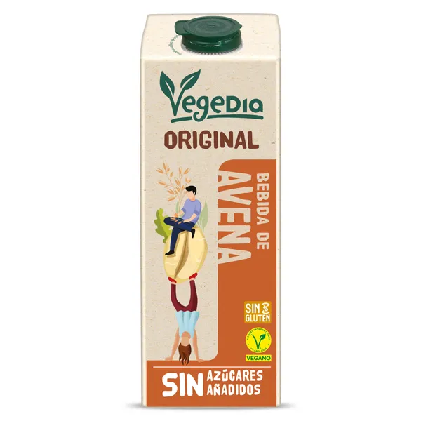 Bebida de avena Vegedia brik 1 l 2