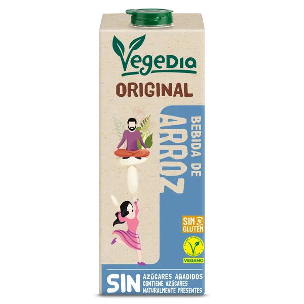 Bebida de arroz Vegedia brik 1 l 2