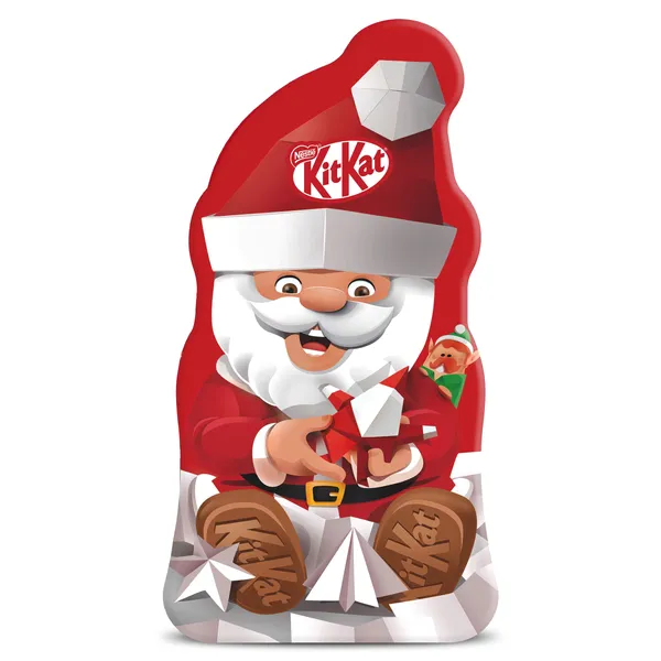 Surtido de chocolatinas Santa Kit Kat bolsa 110 g
