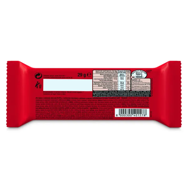 Chocolatina santa Kit Kat bolsa 29 g 2
