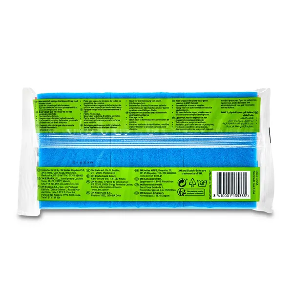 Estropajo no raya fresh Scotch brite 3 unidades 2