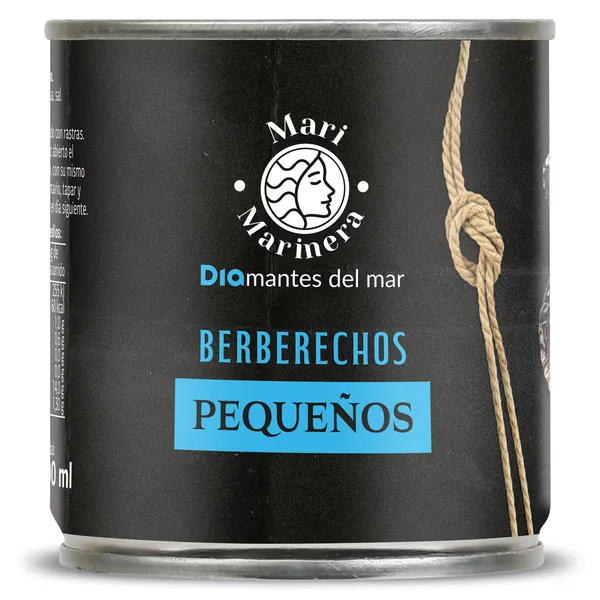 Berberechos al natural Dia Mari Marinera lata 90 g