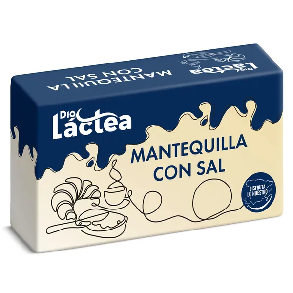 Mantequilla con sal Dia Láctea 250 g 2