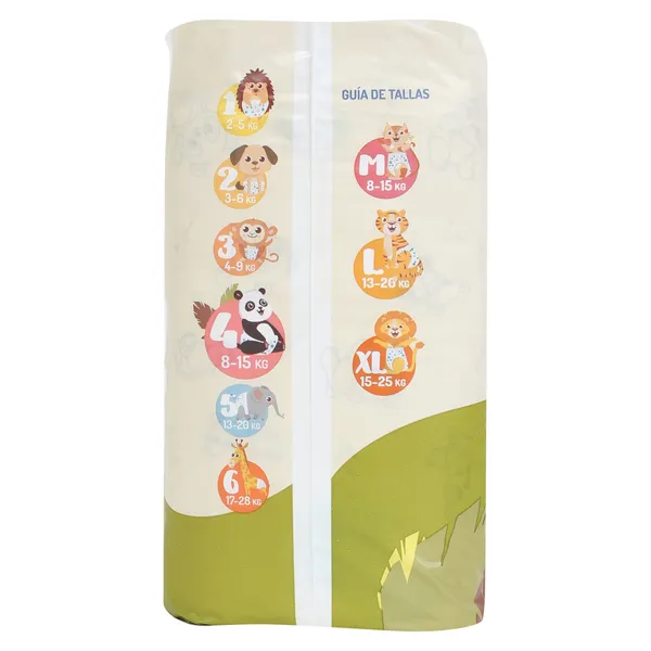 Pañales 8-15 kg talla 4 Dia Planeta Bebé 44 unidades 5