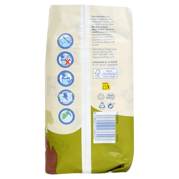 Pañales 8-15 kg talla 4 Dia Planeta Bebé 44 unidades 6