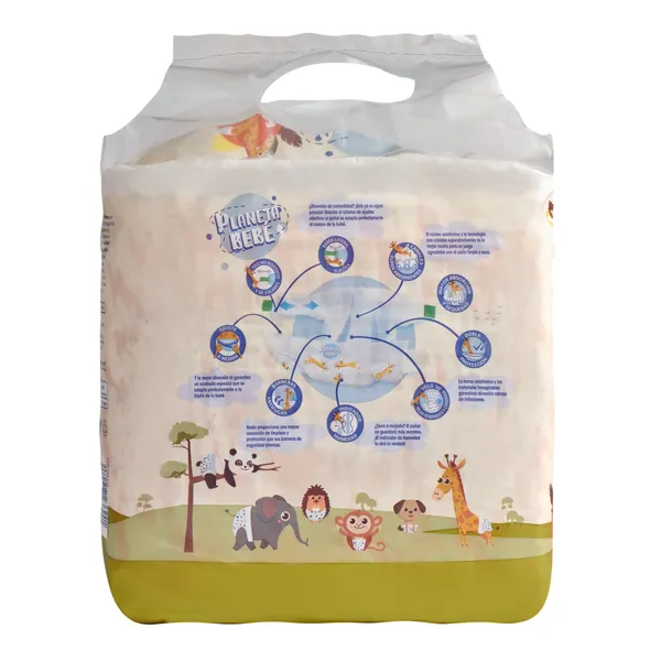 Pañales 17-28 kg talla 6 Dia Planeta Bebé 28 unidades 5