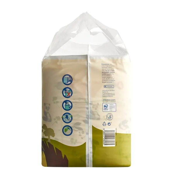 Pañales 8-15 kgs talla 4 Planeta Bebé de Dia bolsa 88 unidades 3