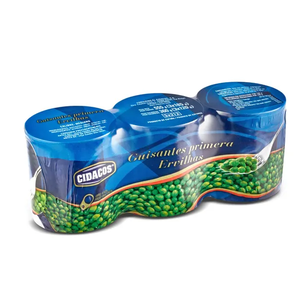 Guisantes Cidacos 3 x 120 g 3