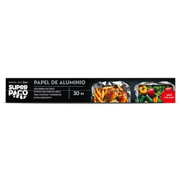 Papel de aluminio Dia Super Paco 30 m 2