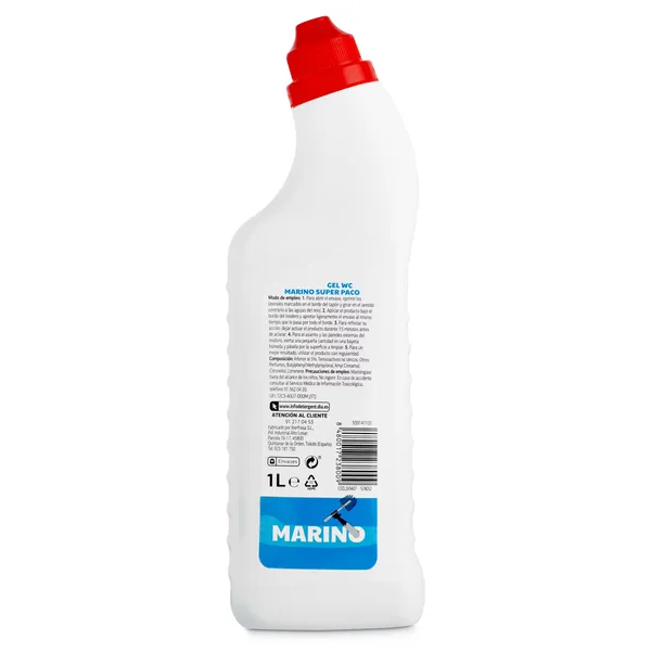 Gel limpiador WC marino Dia Super Paco 1 L 3