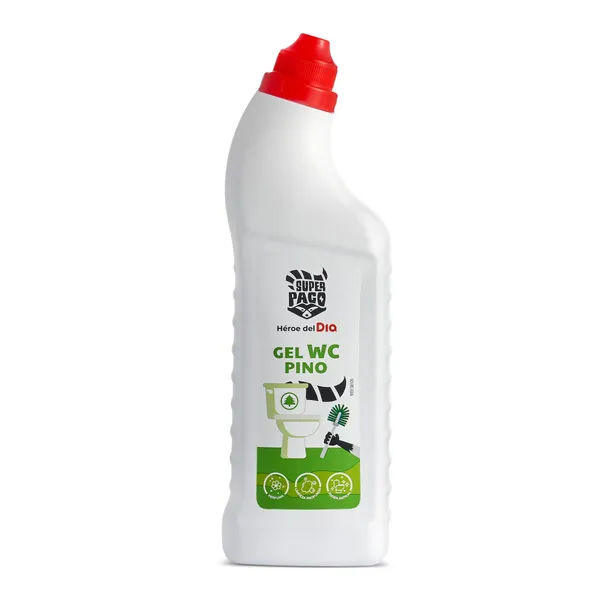 Gel limpiador WC pino Dia Super Paco 1 L 2
