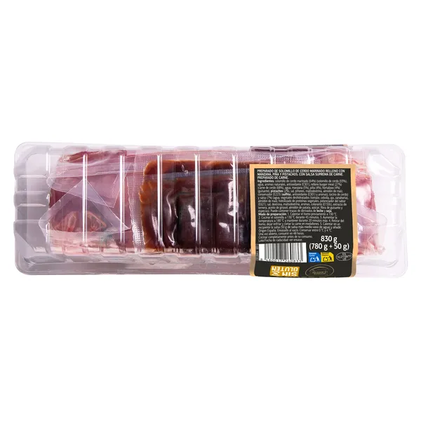Solomillo de cerdo marinado con manzana, piña y pistachos Selección de Dia sobre 830 g 5