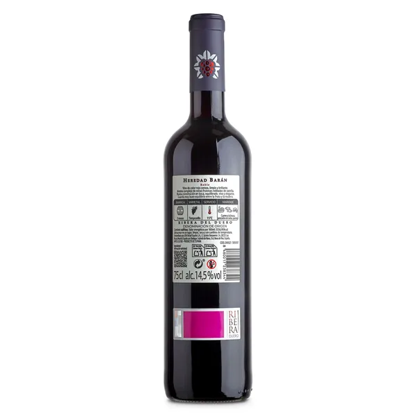 Vino tinto roble D.O. Ribera del Duero Heredad Baran 75 cl 3