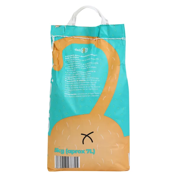 Arena para gatos absorbente Deligato de Dia bolsa 5 Kg 3
