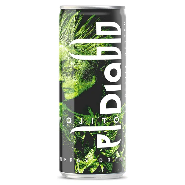 Bebida energética de mojito Dia El diablo 250 ml 2