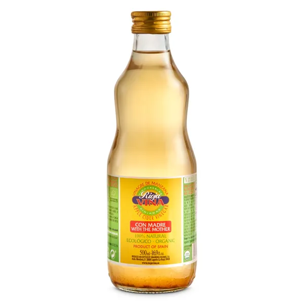 Vinagre de manzana ecológico Riojavina 500 ml 2