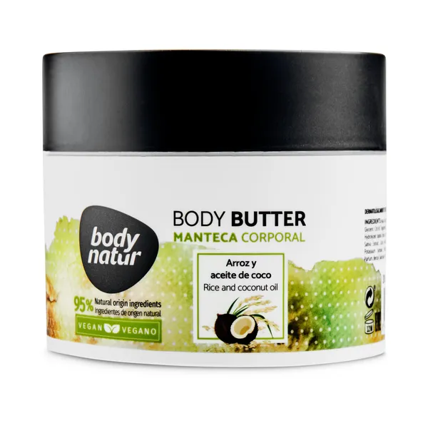 Manteca corporal de coco Body Natur bote 200 ml