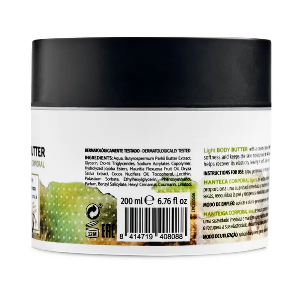 Manteca corporal de coco Body Natur bote 200 ml 3