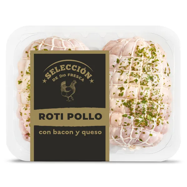 Roti de pollo relleno con queso y bacon Selección de Dia 540 g 2