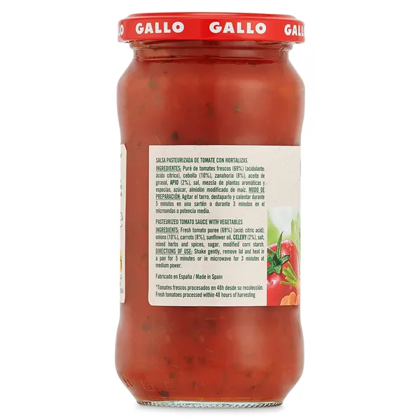 Salsa napolitana Gallo 350 g 3