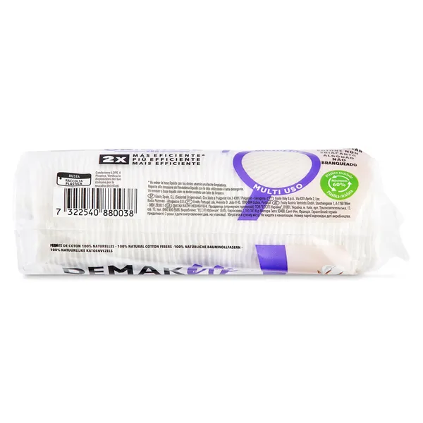 Discos desmaquillantes original Demak up bolsa 60 unidades 2