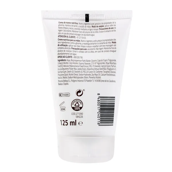 Crema de manos nutritiva manteca de Karité Imaqe de Dia tubo 125 ml 2