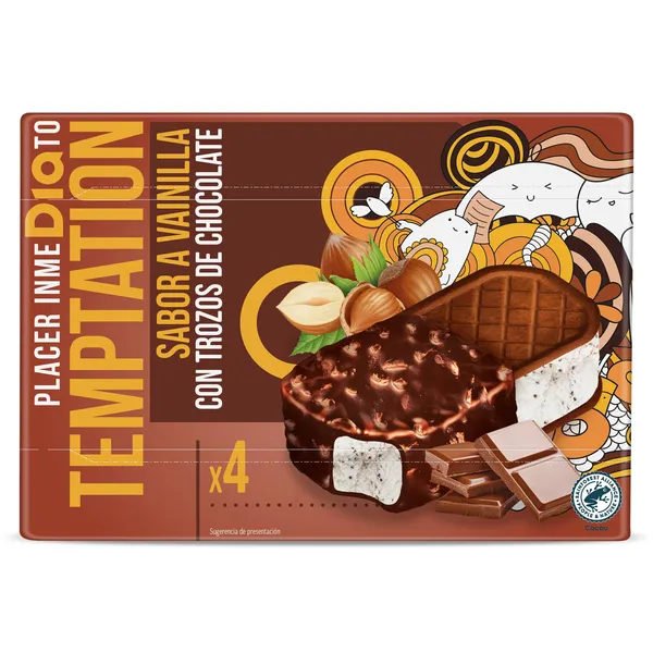 Sándwich maxi duo Dia Temptation 4 x 100 g 2