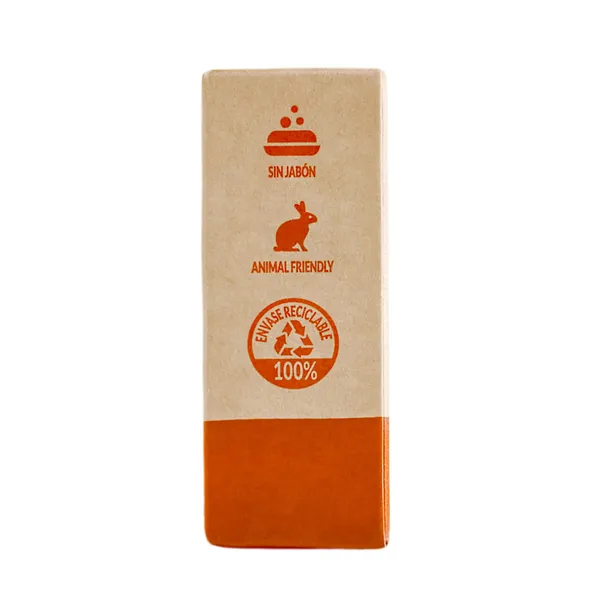 Limpiador facial sólido exfoliante con hueso de albaricoque Dia Imaqe caja 50 g 4