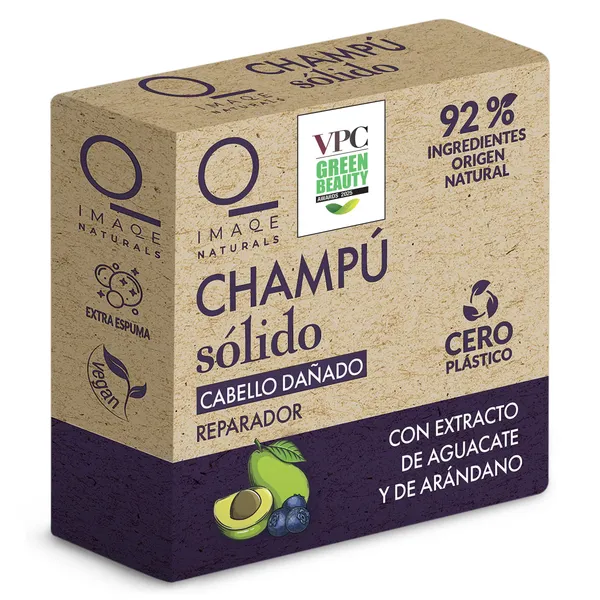 Champú sólido reparador Dia Imaqe 60 g 3