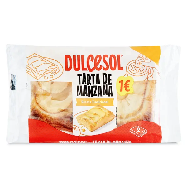 Tarta de manzana Dulcesol 135 g 2