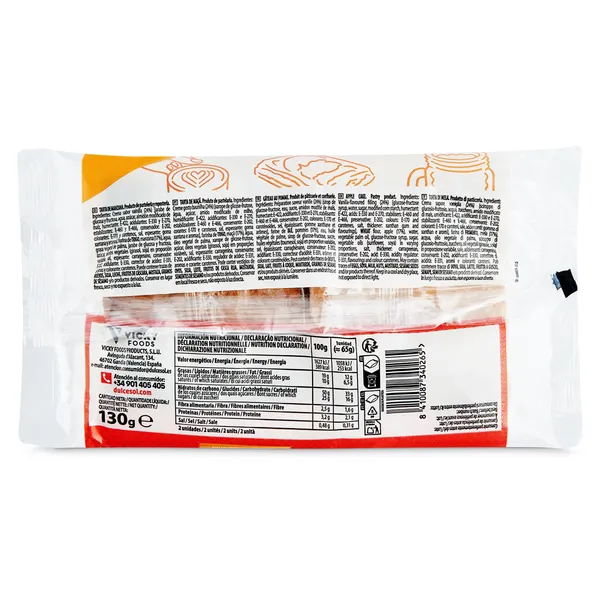 Tarta de manzana Dulcesol 135 g 3
