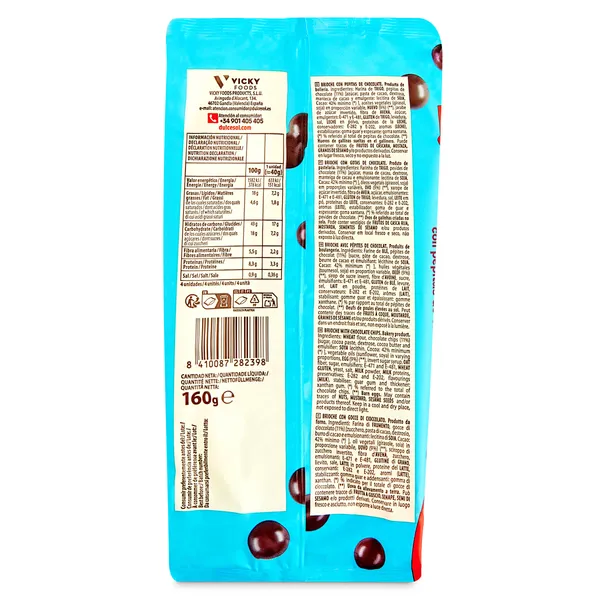 Briochoco con pepitas de chocolate Dulcesol bolsa 160 g 2