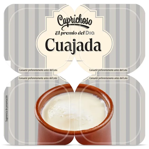 Cuajada Caprichoso Dia pack 4 x 125 g 2