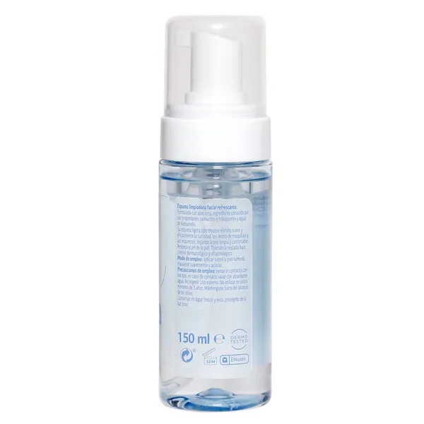 Espuma limpiadora facial aloe vera y agua de hamamelis Imaqe de Dia bote 150 ml 3
