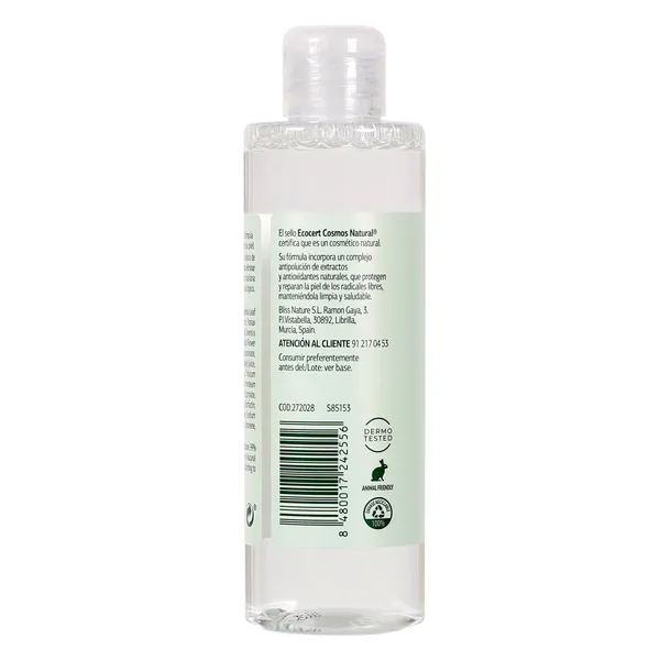 Agua micelar natural  antipolución & detox ecocert Imaqe de Dia bote 200 ml 3