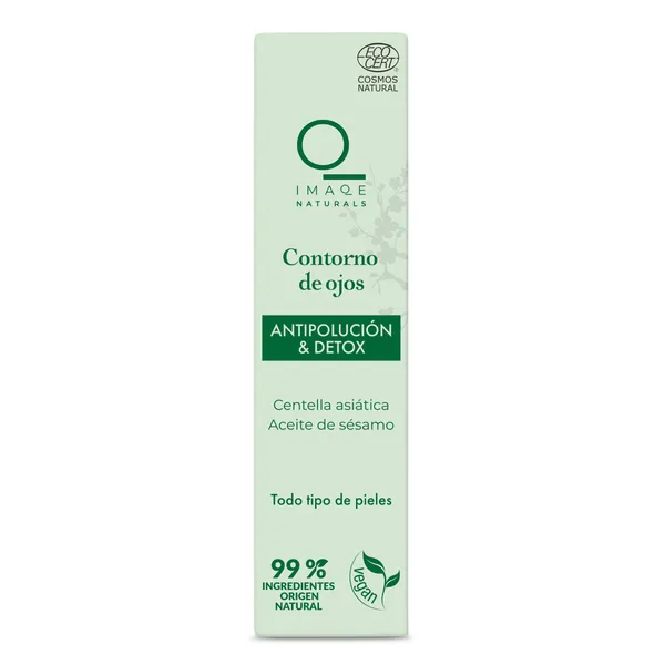 Contorno de ojos natural antipolución & detox ecocert Imaqe de Dia tubo 15 ml 2