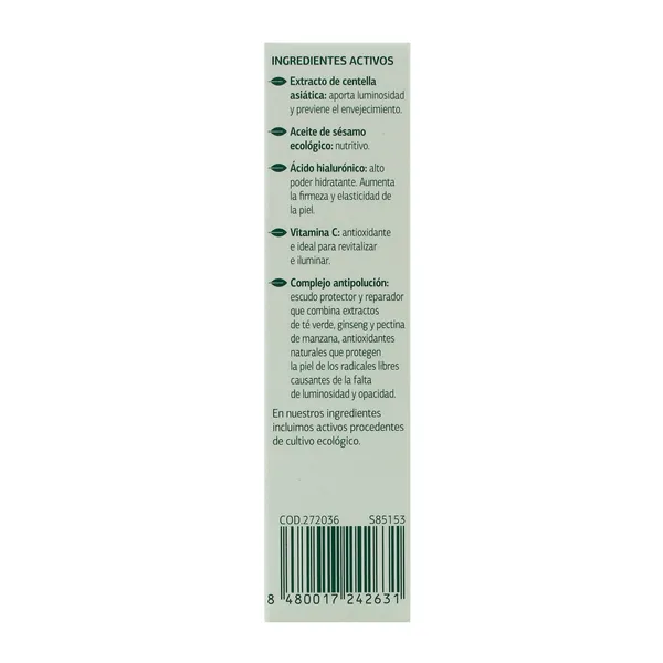 Contorno de ojos natural antipolución & detox ecocert Imaqe de Dia tubo 15 ml 4
