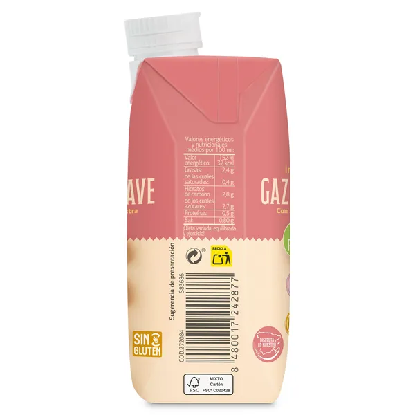 Gazpacho suave Al Punto Dia brik 330 ml 3